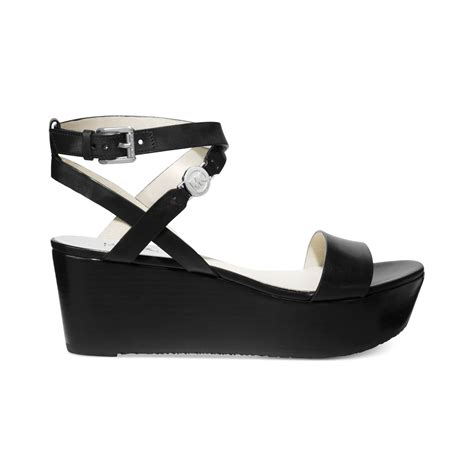 michael kors jalita charm platform sandals|michael michael kors jalita charm sandal black vachetta.